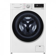 LG WM front load, 8,5kg, 1200, A+++, 48cm, display, steam, invertor, white