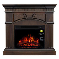Електрокамін з порталом ArtiFlame YORK AF23 МАХАГОН КОРИЧНЕВИЙ АНТИК   PROMO