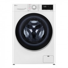 LG WM front load, 8,5kg, 1200, A+++, 48cm, display, steam, invertor, white